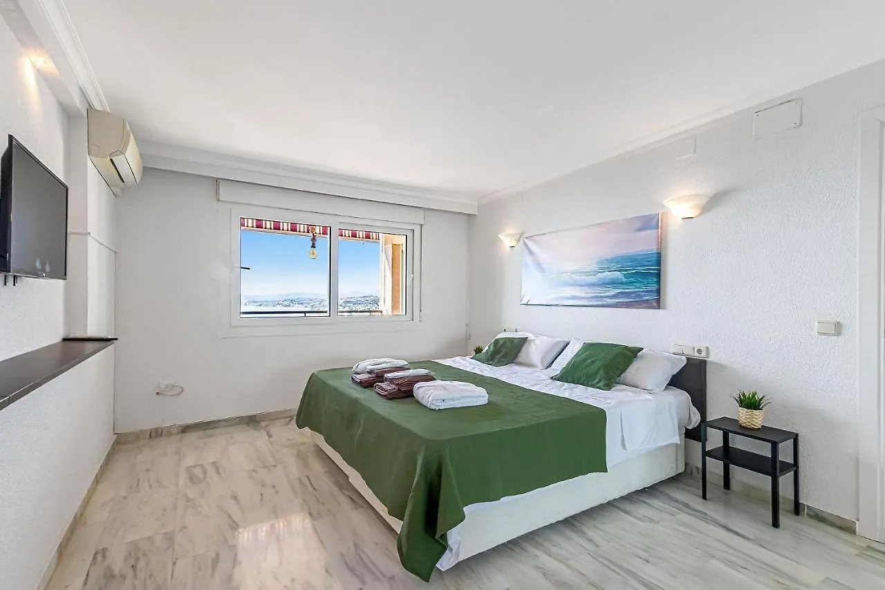 Stunning Sea And Mountains Views Close To The Beach ! Benalmadena Spain
